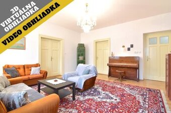 Veľký 2-izbový byt vo vintage štýle s pivnicou,centrum Nitry