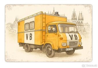 plechová cedule - Avia A31 „Anton“: Veřejná bezpečnost