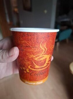 Papierové poháre 2 dcl na kávu/čaj