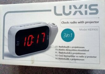 Rádio budík s projekciou