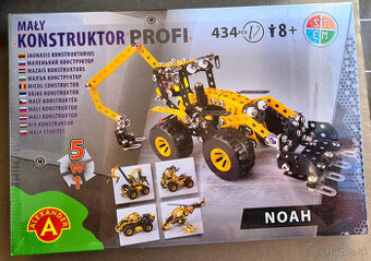 Nová Nerozbalená Stavebnica Malý staviteľ - Báger