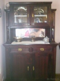 Predám starožitný sekretár Alt Deutsch kredenc