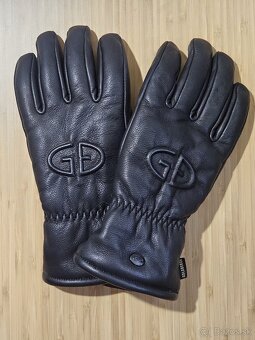 Goldbergh Freeze kožené rukavice, black, veľ. 7.5