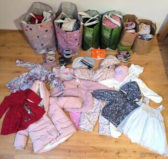 Balík oblečenia pre dievčatko, veľ. 80-92