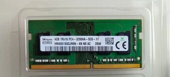 Predám RAM Hynix 4GB 3200MHz DDR4 SO-DIMM