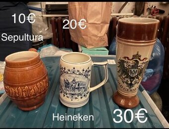 Pivove pohare (zbierka 2)-KERAMICKE/SKLENENE