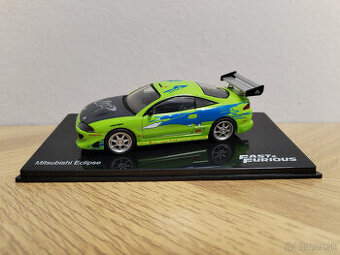 Predám model Mitsubishi Eclipse 1:43 Fast & Furious
