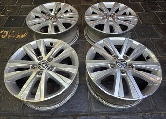 ORIGINÁL VW HLINÍKOVÉ DISKY 5x112 R16