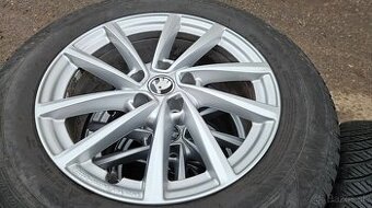 Alu kola Škoda Kodiaq R17 5x112 ET40 + Falken