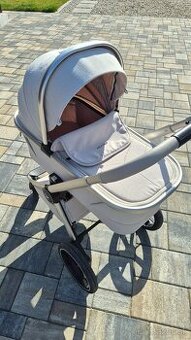 MUUVO Kočík kombinovaný Quick Boho Beige set 2v1