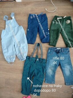 Nohavice,zateplene nohavice ,rifle v.80