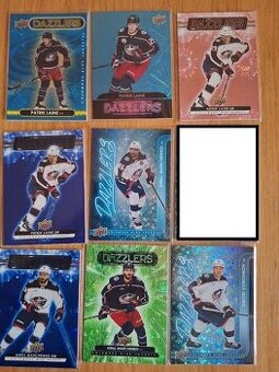 Hokejove karty,kartičky Columbus Blue Jackets - dazzlers