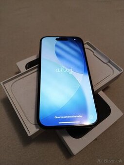Predám Apple Iphone 16 128gb čierny