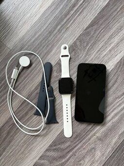 iPhone 14 128 a Apple Watch se Gen 2 44mm