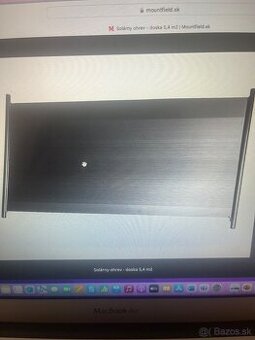 Predám solárny ohrev, panel 5,4m2 , ešte v záruke