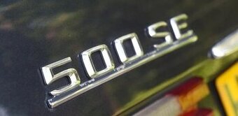 Kúpim emblém 500SE mercedes w126