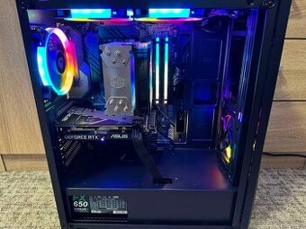 Herné PCčko Ryzen 7 5700X3D/ RTX 3060 Ti/ 32GB/ 1TB NvMe