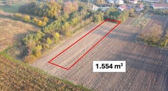 Markovce – 1.554 m2 POZEMOK na mobilný dom / karavan / chatk