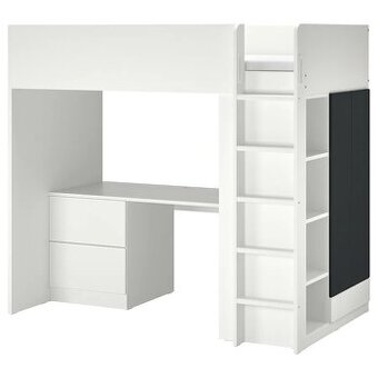 Vysoká detská posteľ Ikea Småstad