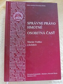 Marián Vrabko a kol. Správne právo hmotné osobitna časť