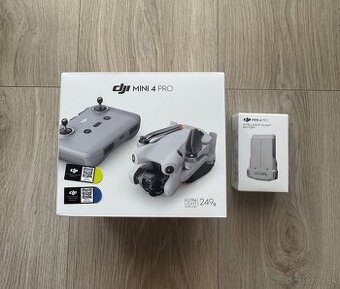 DJI Mini 4 Pro - nový + batéria