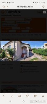 Predam rodinny dom Trebišov