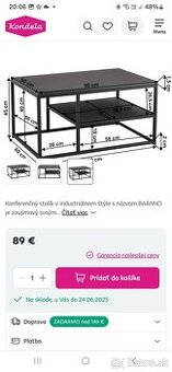 Konferencny stolik