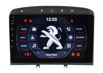 9" PEUGEOT 308 I. - ANDROID 13/14 - GPS autorádio
