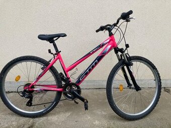 Predám dámsky bicykel CTM 2.0 – čierno-ružový