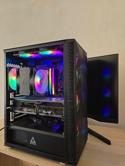 Herné Pc Rtx 4070 ti Super , i5 14600kf , 2x16gb Ram