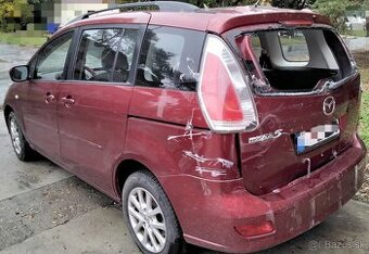 Mazda 5 2.0 Diesel 2007 81kW predám DVERE, MOTOR RF, trysky,