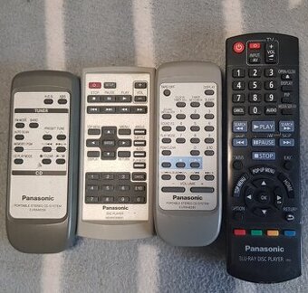 Diaľkové ovládače PANASONIC