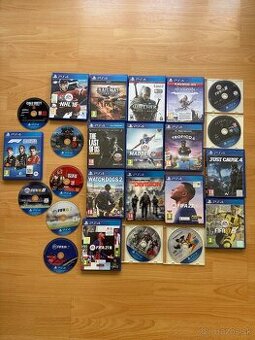 Hry ps4, Playstation 4 - Gran turismo ,fifa, nhl, witcher