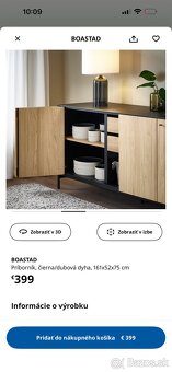 Pribornik skrinka ikea BOASTAD