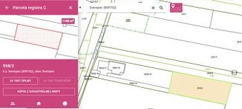 ZNÍŽENÁ CENA – stavebný pozemok 1188 m², Sverepec – súkromie - 1