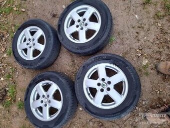 195/65r15 celá sada 5x100 letné pneu škoda Octavia 1 ww golf