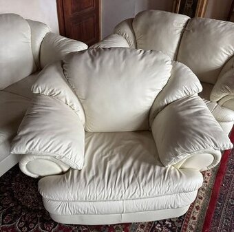 Kožená sedací souprava 3+2+1,5834