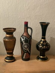 Rôzne vázy a dekoračné fľaše