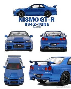 Nissan skyline r34 1:12 ottomobile