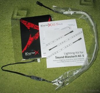 Lighting kit for Creative Sound BlasterX AE-5