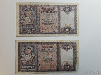 Československé bankovky 1940-1961