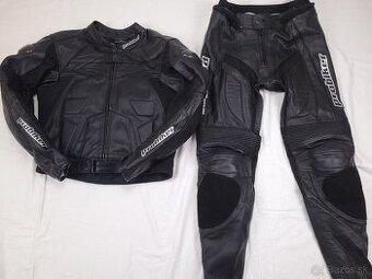 Probiker PRX Black pánska kožená kombinéza na moto 52 L