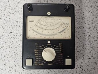 DU20 / METRA BLANSKO / Volt-Amper-Meter / Czechoslovakia