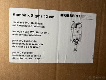 Predám nový Geberit Kombifix Sigma 12cm