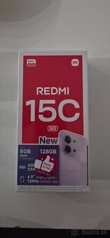 Xiaomi Redmi 15C 5G 8GB/128GB – nový, zabalený