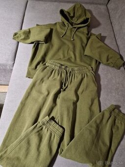 TEPLÁKOVÁ SÚPRAVA zelená     2+1zadarmo