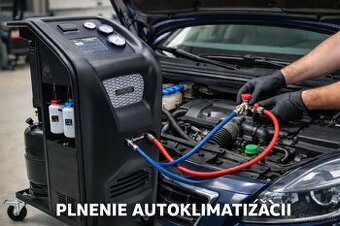 Plnenie autoklimatizácie – 25 € + médium 10 €/100 g