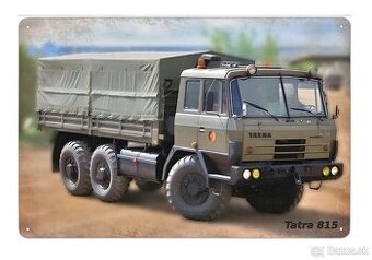 plechová cedule - Tatra 815