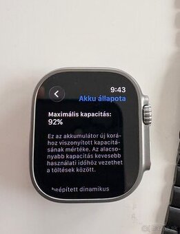 Apple Watch Ultra Bateria92%
