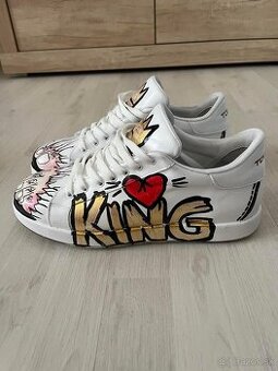 Párové tenisky značky Togoshi,,,King,,,Queen - veľ. 39 a 43